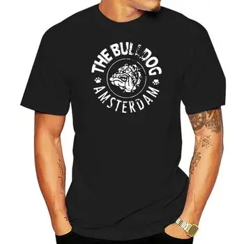  The Bulldog, Амстердам - Винтажная футболка с потертым логотипом Bulldog tee