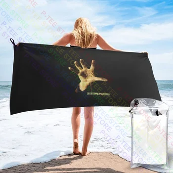  Быстросохнущее полотенце System Of A Hand Soad Serj Tankian для тренажерного зала Без ворса, Персонализированное
