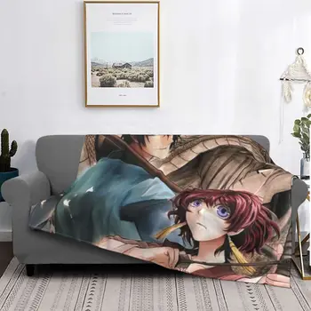  Одеяла из аниме Yona Of The Dawn akatsuki no yona manga фланелевое Потрясающее дышащее покрывало для украшения покрывала на кровать