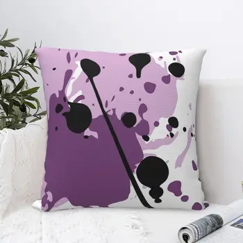  Абстрактная фиолетовая художественная наволочка для подушки Подушка для домашнего дивана, стула Декоративная наволочка для объятий