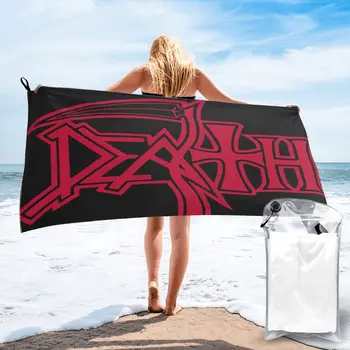  Пляжное полотенце дэт-метал-группы Bandan, средства для ванной комнаты, Пляжная накидка для ванны и душа, пляжное полотенце, роскошь для дома, кухонное полотенце