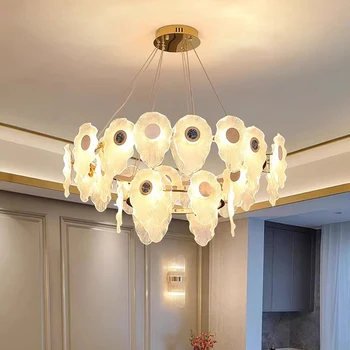  Современный свет, роскошная люстра для столовой, потолочные светильники, подвесной светильник, светодиодные люстры для гостиной, внутреннее освещение.