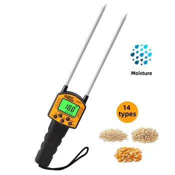  Новый цифровой влагомер Измеритель влажности зерновых Умный датчик AR991 для кукурузы, пшеницы, рисовых зерен, пшеничной муки, семян морского черта