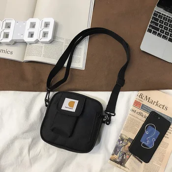  Крутая сумка через плечо унисекс, универсальная Оксфордская карточка-ключ, телефон, мужская мини-квадратная упаковка, Летние женские многослойные дорожные сумки для девочек