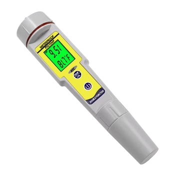  Компактный и надежный Измеритель pH Пищевой pH-Тестер Ph-метр С Автоматической Температурной Компенсацией Pen-Тестер подходит для Домашних Соусов R7UA