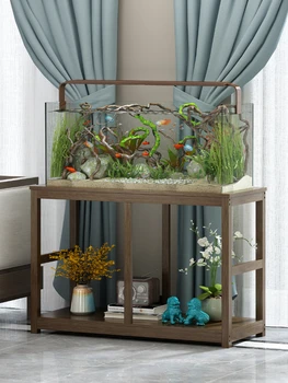  Многоэтажная цветочная полка Напольный стеллаж для хранения аквариумов в гостиной Стеллаж для хранения растений на балконе