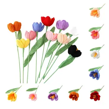  Творческие Учителя Родители Друзья Любовник 3D Цветочная Закладка Тюльпан Цветочные Закладки Аксессуары Для Букетов Персонализированные Подарки