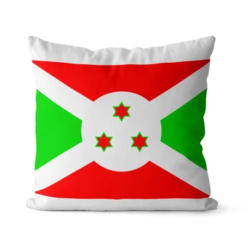  Наволочка для домашнего декора WUZIDREAM, наволочка с флагом Бурунди, Декоративная наволочка, декоративная наволочка для наволочек