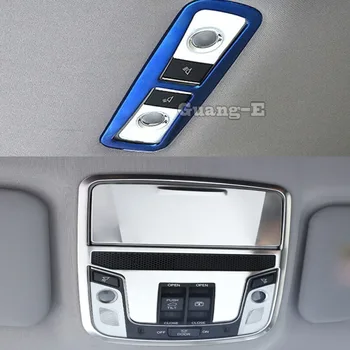  Для Honda CRV CR-V 2017 2018 2019 2020 2021 Автомобильная Наклейка Внутренняя Крышка Передняя Задняя Для Чтения Выключатель Света Рамка Лампы Отделка