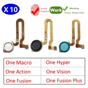 10 шт., оригинал для Motorola Moto One Hyper Action Macro Vision Fusion Plus Кнопка 