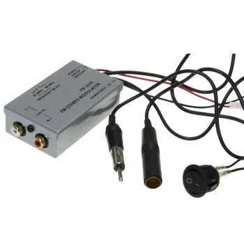  Универсальный fm-модулятор Стерео Mp3 Автоантенный кабель Автомобильный Радиоприемник с адаптером Aux