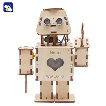  Интеллектуальный приветственный робот для совета разработчиков UNO R3 для обучения программированию, электронные конструкторы для создания поделок
