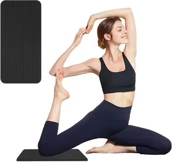  Наколенник для йоги и подушка для локтей, Подходит для стандартных ковриков для безболезненных суставов, тренировок на полу для пилатеса, 15 мм, 5, 8 дюймов