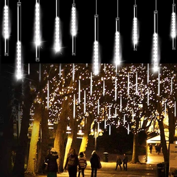  30/50 см Наружные светодиодные фонари для метеоритного дождя, гирлянды для дождя, водонепроницаемые для уличных гирлянд, свадебных рождественских праздничных украшений