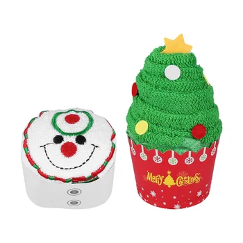  Рождественские полотенца для рук, Рождественская елка, снеговик, Хлопчатобумажные мочалки, кухонные полотенца, Декоративное настольное украшение для рождественской домашней кухни