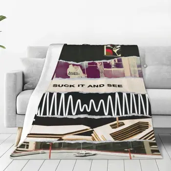  Одеяла Arctic Monkeys, бархат, весна-осень, музыкальная группа Alex Turner, Многофункциональное мягкое одеяло для дома, коврик для спальни