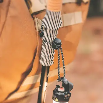  Портативный уличный рюкзак Держатель для трости с фиксированной пряжкой Эластичная веревочная сумка Внешняя пряжка для кемпинга Альпинизма