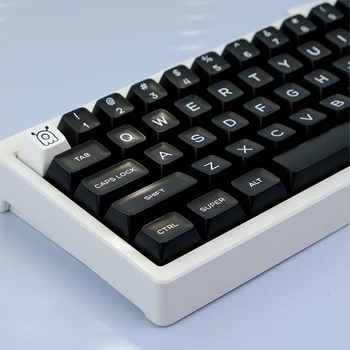  160 Клавиш SA Профиль GMK Keycap WOB Черный Белый Двойной Снимок Клавишных Колпачков PBT Для Механической Клавиатуры ISO Enter 7U Пробел GMK67 K500