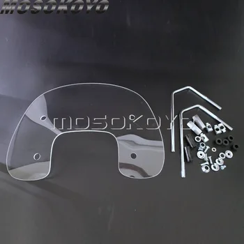 Flyscreen Ветровое стекло мотоцикла Ветровые дефлекторы Воздушный экран для скутера S125 Аксессуары для мотоциклов Ветровое стекло на лобовом стекле