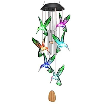  1 Комплект подарочных ветряных колокольчиков Подходит для наружного двора патио веранды сада на заднем дворе