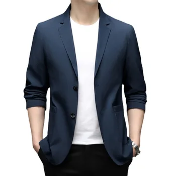 Z421-2023, новый мужской костюм малого размера, корейская версия мужского молодежного пиджака slim suit