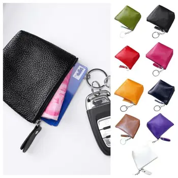  Креативный портативный кожаный кошелек для монет, винтажная сумка для ключей, сумка для монет, держатель для наушников, мини-кошелек для женщин и мужчин